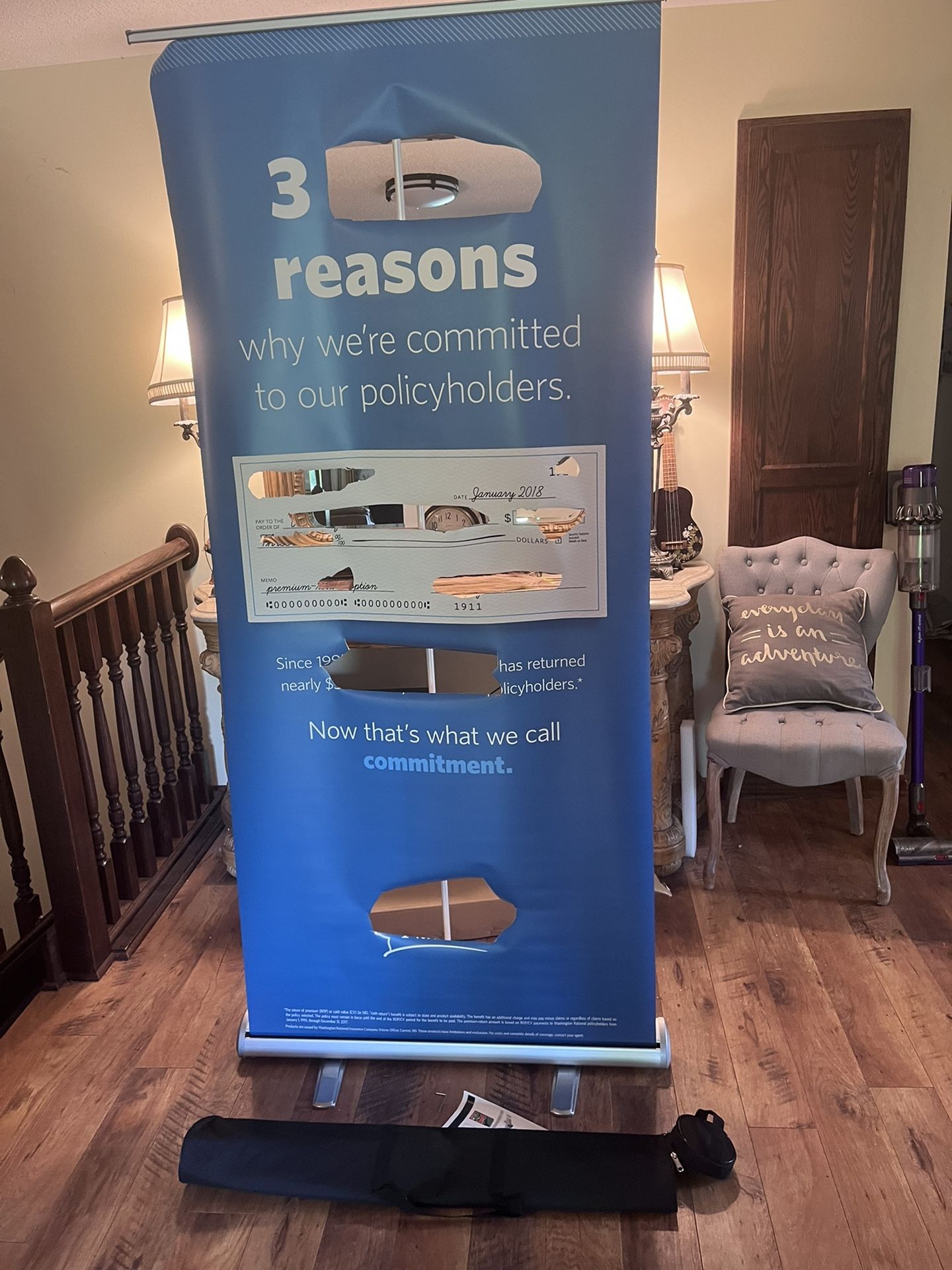 85" Retractable Banner Stand (6 Available)