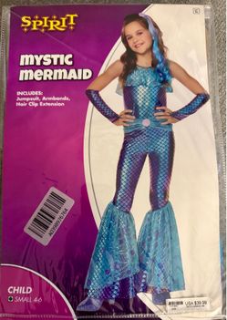 Mermaid Halloween costume S size for child