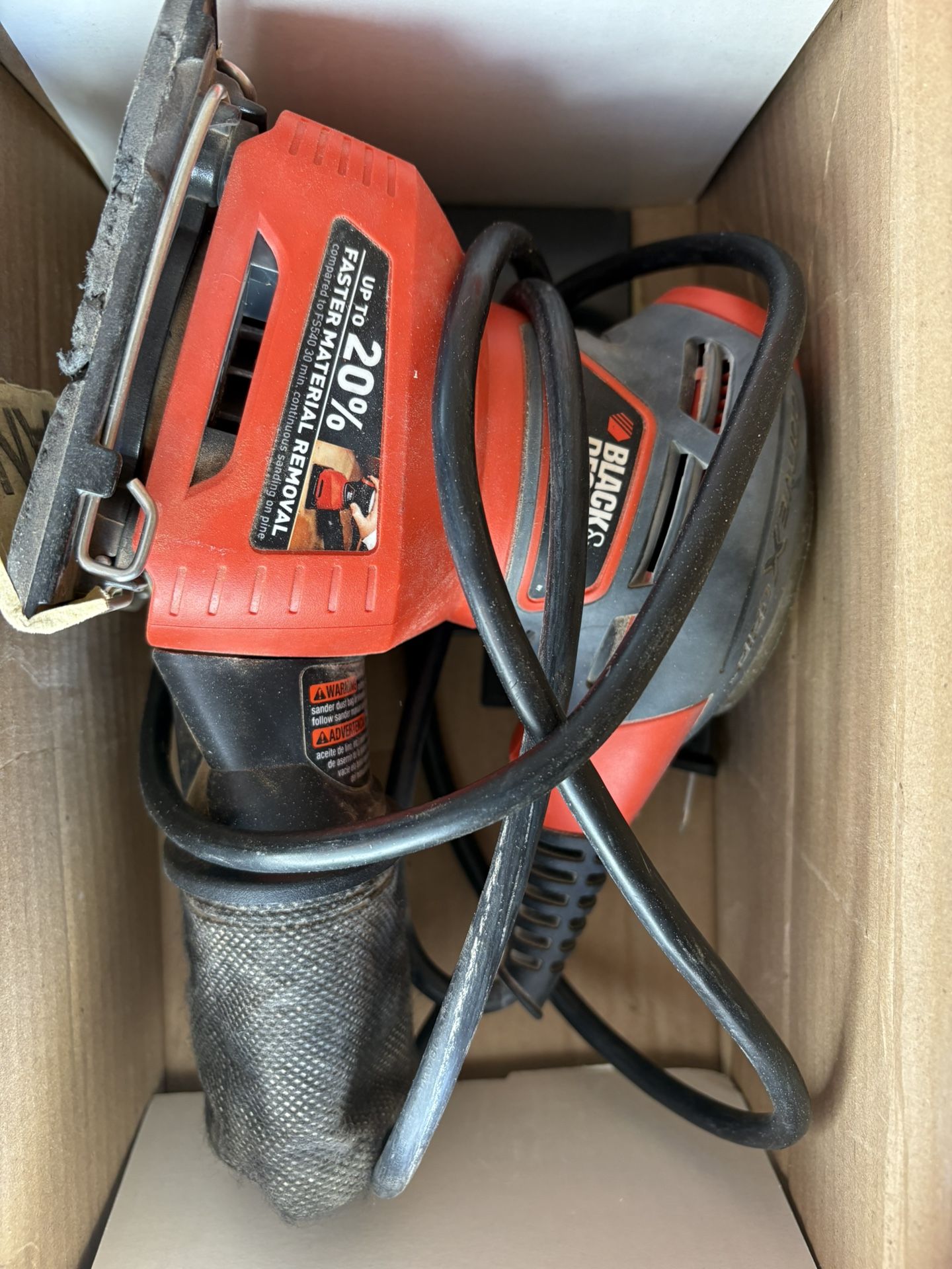 Black & Decker Electric Sander Furniture Project