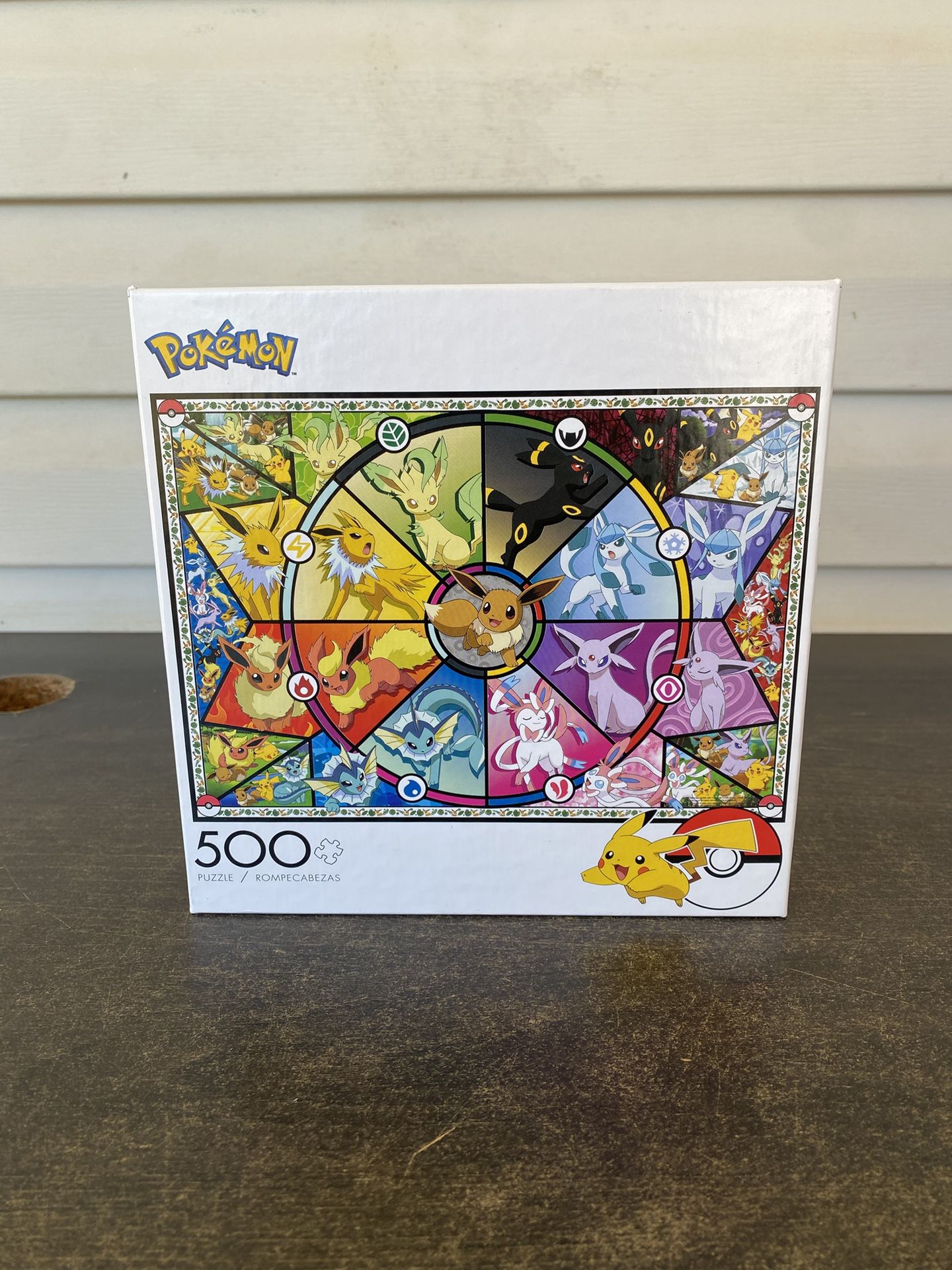 Pokémon Jigsaw Puzzle Eevee Evolutions Series 1 - 500 Piece Buffalo Games NEW