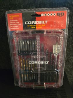 60 Piece Drill and Driver Bit Set