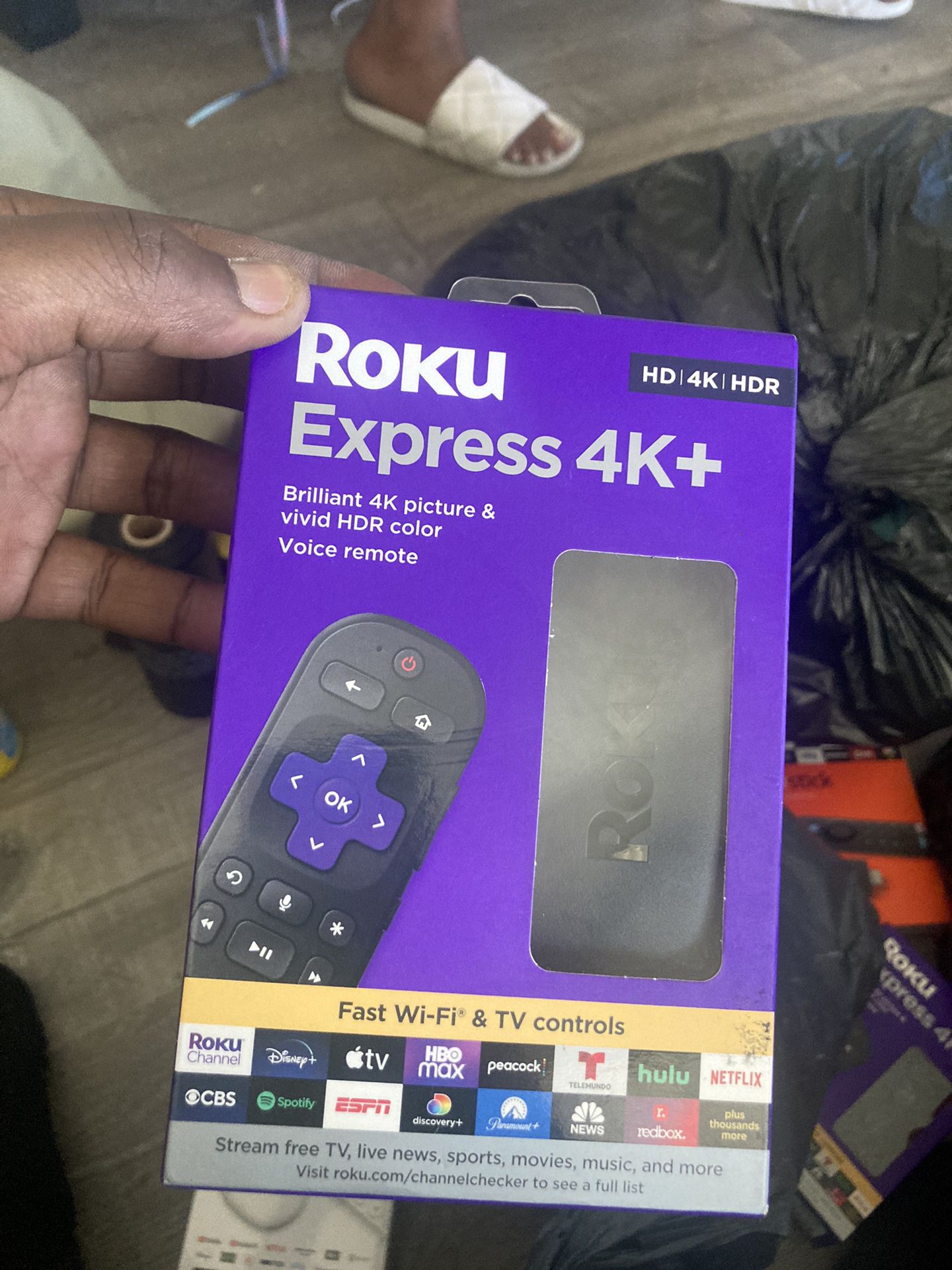 Roku Express 4K+ Streaming Stick 