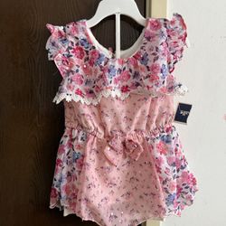 2 Piece Set  Dress For Toddler Girl 