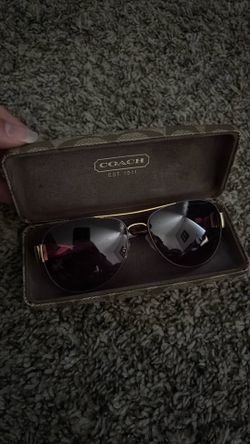 coach glasses used 