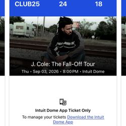 J Cole The Fall Off Tour