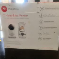 Motorola Baby Monitor Camera