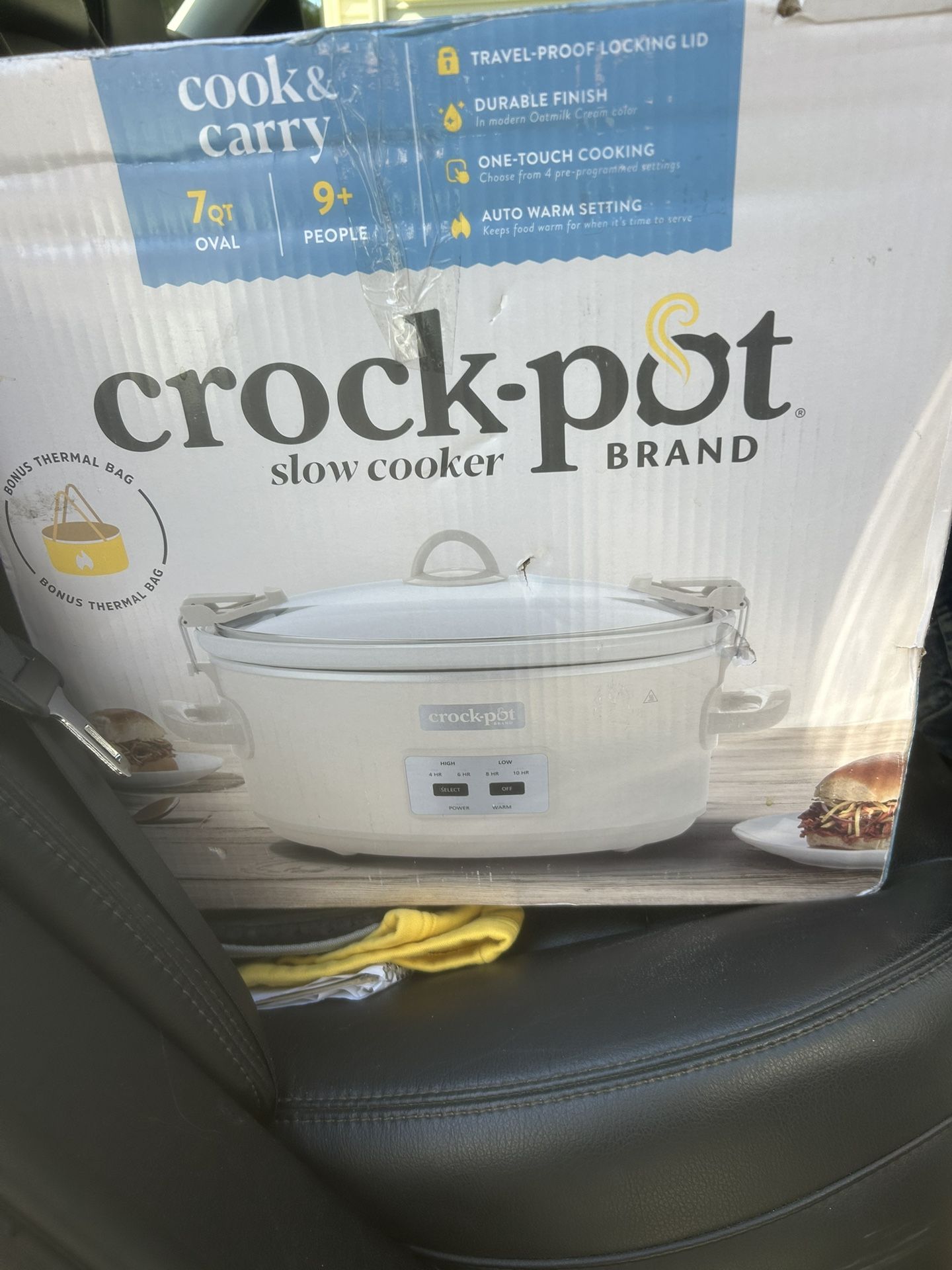 Crockpot Served Nine People