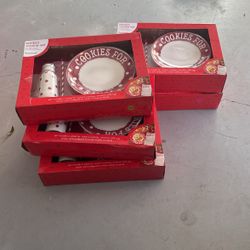 6 Sets of Santa Cookie Set 