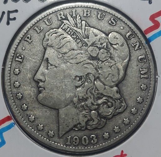 1903 -S , Silver Morgan Dollar