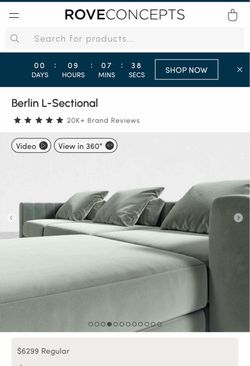 Open your senses to the enticing shape of the Berlin Modular Sectional. Punctuated by the smooth channel detailing and sumptuous upholstery, the Berli