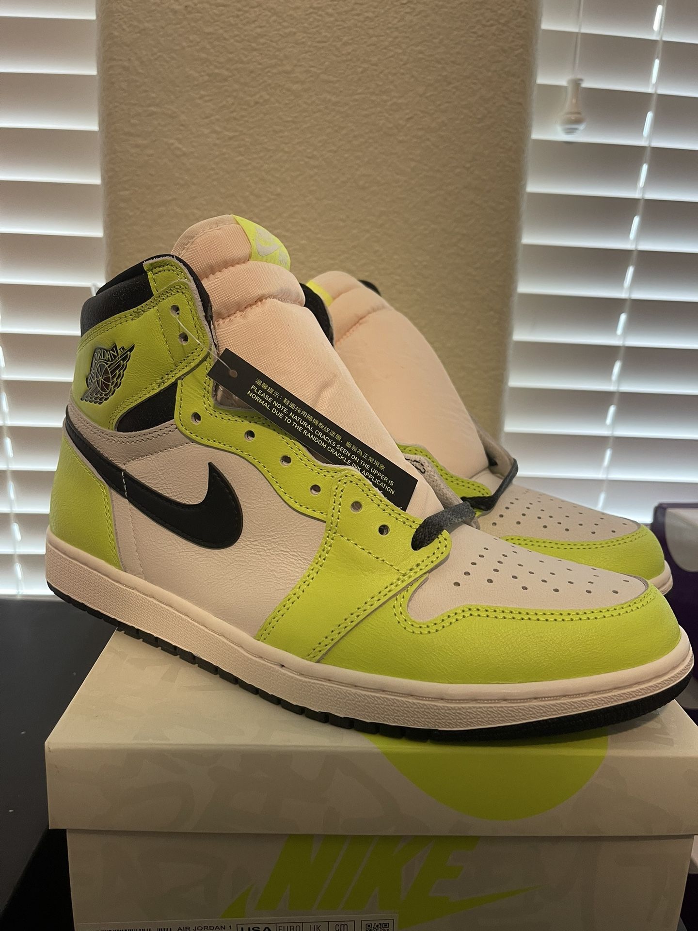 Jordan 1 Visionaire Tried On Size 11.5