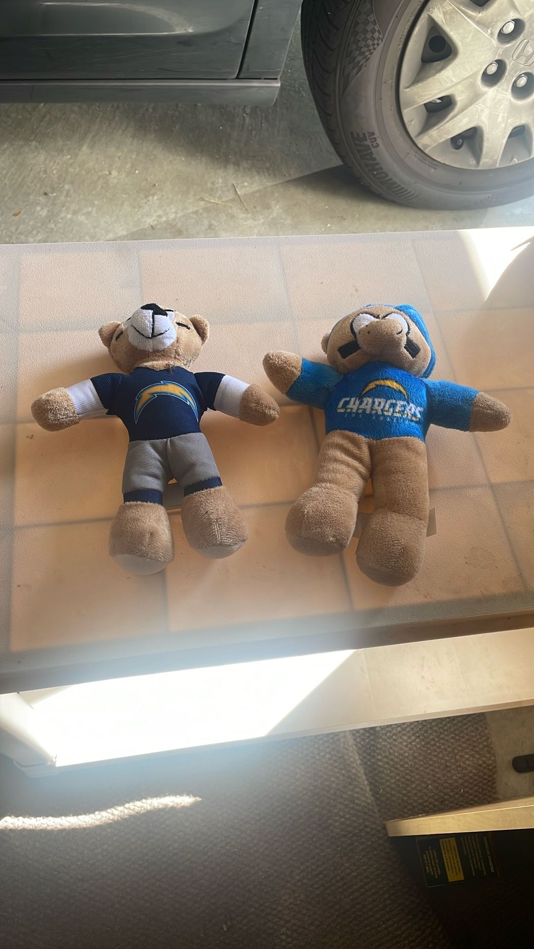 Chargers Plushies 