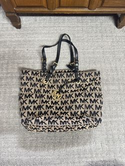 🤎 Vintage Michael Kors Canvas Tote 🤎