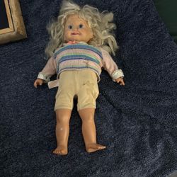 Working Vintage 1986 Playmates Talking Cricket Doll