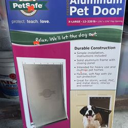 PetSafe Freedom Aluminum Dog Door, X-Large