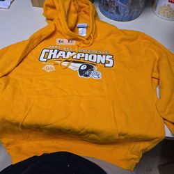 Steelers Yellow Hoodie Medium 