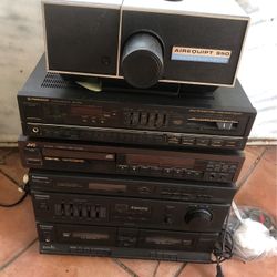 Stereo Receiver Amp Disc Player