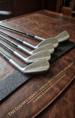 Vintage golf clubs