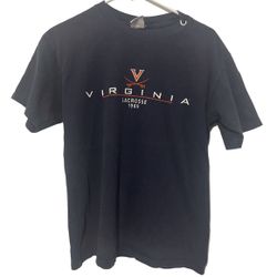 Brine Athletic Apparel Shirt Men's Size M Virginia Lacrosse 1969 Retro Tee