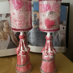 Valentines Day Candles With Stand 