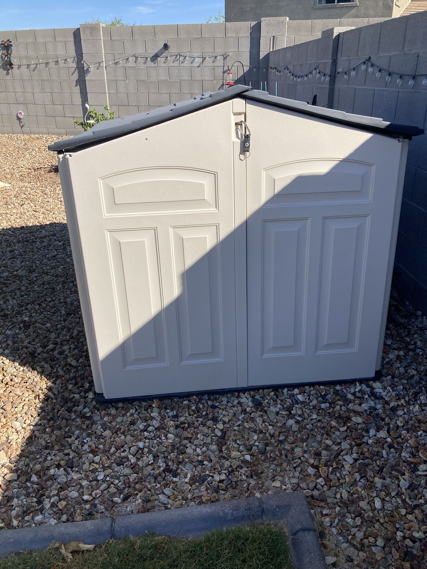 Large Resin Shed