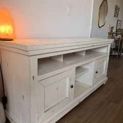 White Tv Stand 