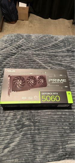 NEW! Asus GeForce RTX 5060 Prime 8GB GDDR7 graphics card