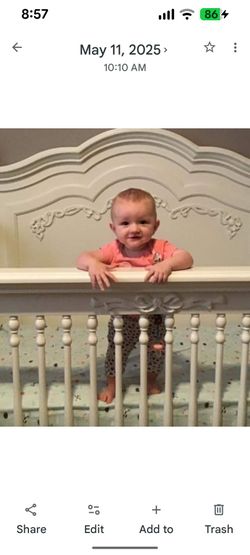 Crib - toddler bed - full size bed