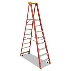 Lousisville 14’ Fiberglass PRO Platform Ladder