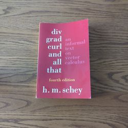 Div Grad Curl And All That, 4th Ed