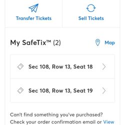 2 Suns playoff tickets for Game 4 vs Denver Nuggets 