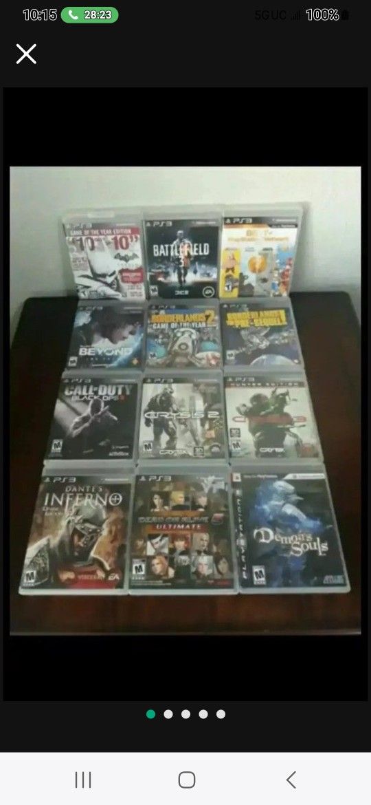 PS3  Playstation 3 Games (P3) (Read Description Below)