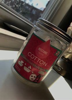 Cotton Soothing Face Masks