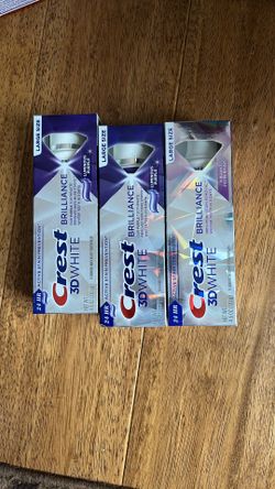 3 Crest 3d White Brilliance Toothpaste, 4.6oz 