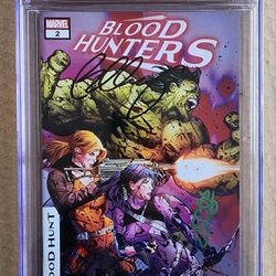 Blood Hunters 2
(Signature Series CGC 9.6) 2024 

(1st app Search and Destroy) 
Cert # ((contact info removed))