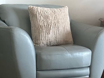 Set of 2 leather chairs