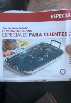 Princess house especial plancha grande