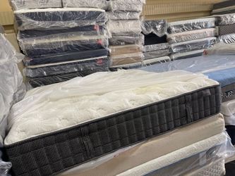 King mattress and box springs