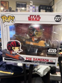 Funko Pop Rides Star Wars The Last Jedi Poe Dameron X Wing 227