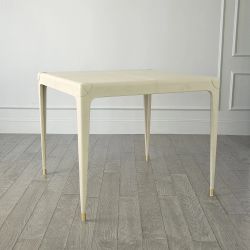 Table - Leather Game Table $880