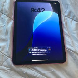 Pink iPad Generation 10