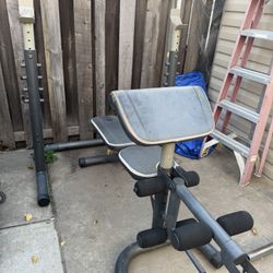 Olympic Bench With Squat Rack 