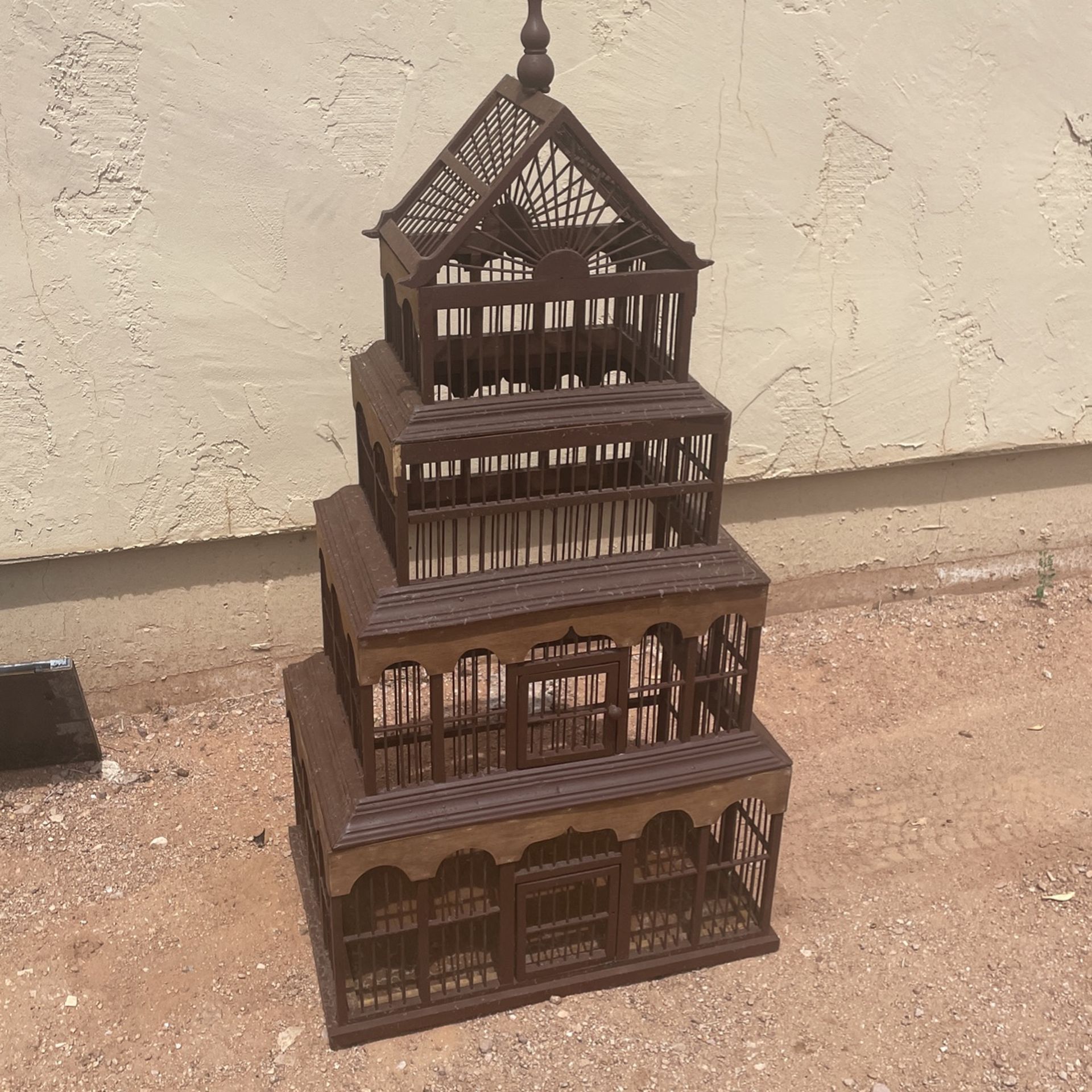 handmade vintage bird house