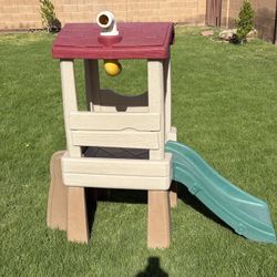 Step2 Playhouse With Slide For Toddlers 1.5year Up