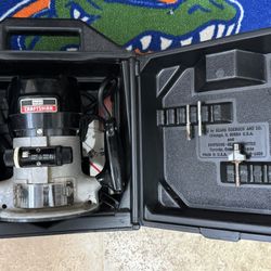 Craftsman Router & Ryobi Bits