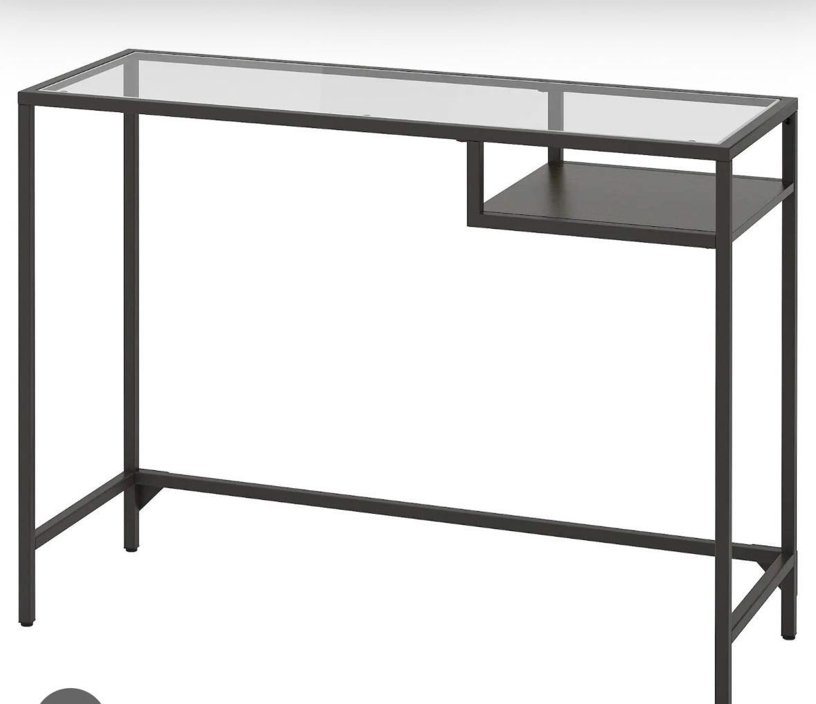 IKEA Glass Desk