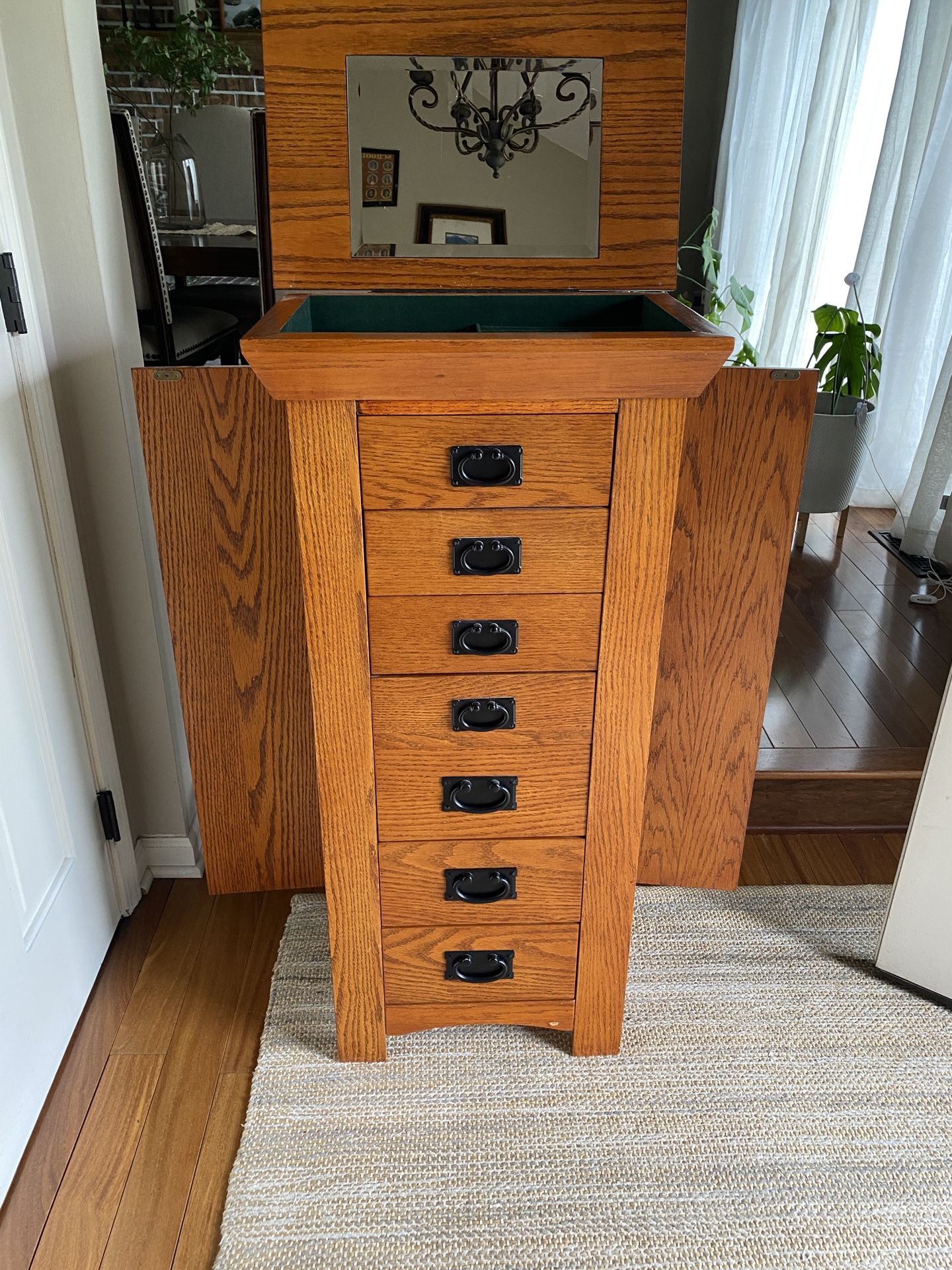 Jewelry Armoire (large Free-standing