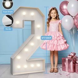 4ft Light Up Marquee