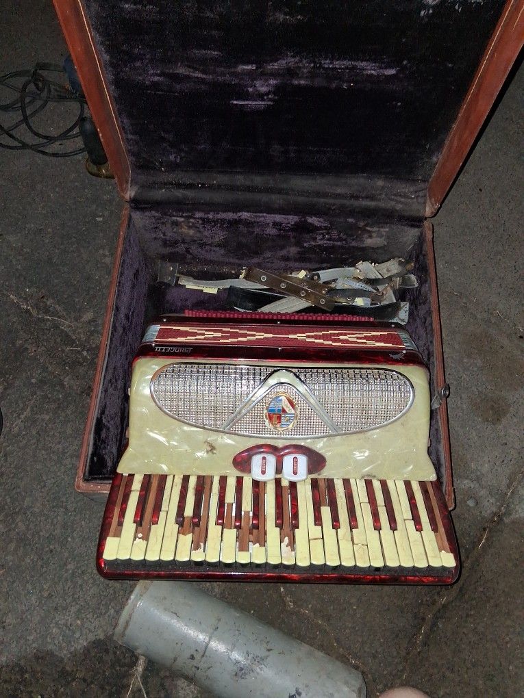 German Antquie Accordion 