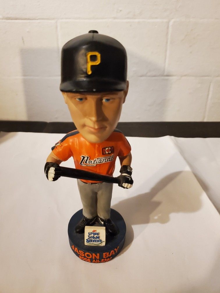 2005 JASON BAY NATIONAL LEAGUE ALL STAR BOBBLEHEAD IN GREAT SHAPE